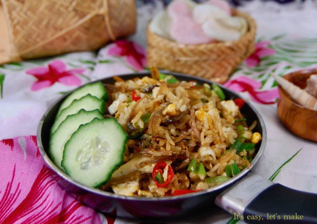 Nasi Goreng Kampung – malaysischer Bratreis Dorf-Style