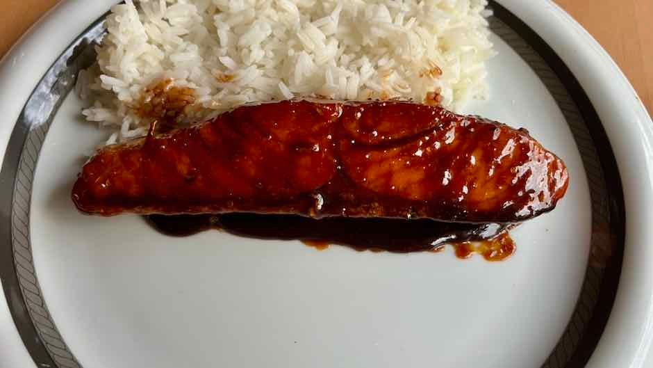 Teriyaki Lachs – saftig & glänzend (Pfanne, Ofen, Grill & Airfryer)